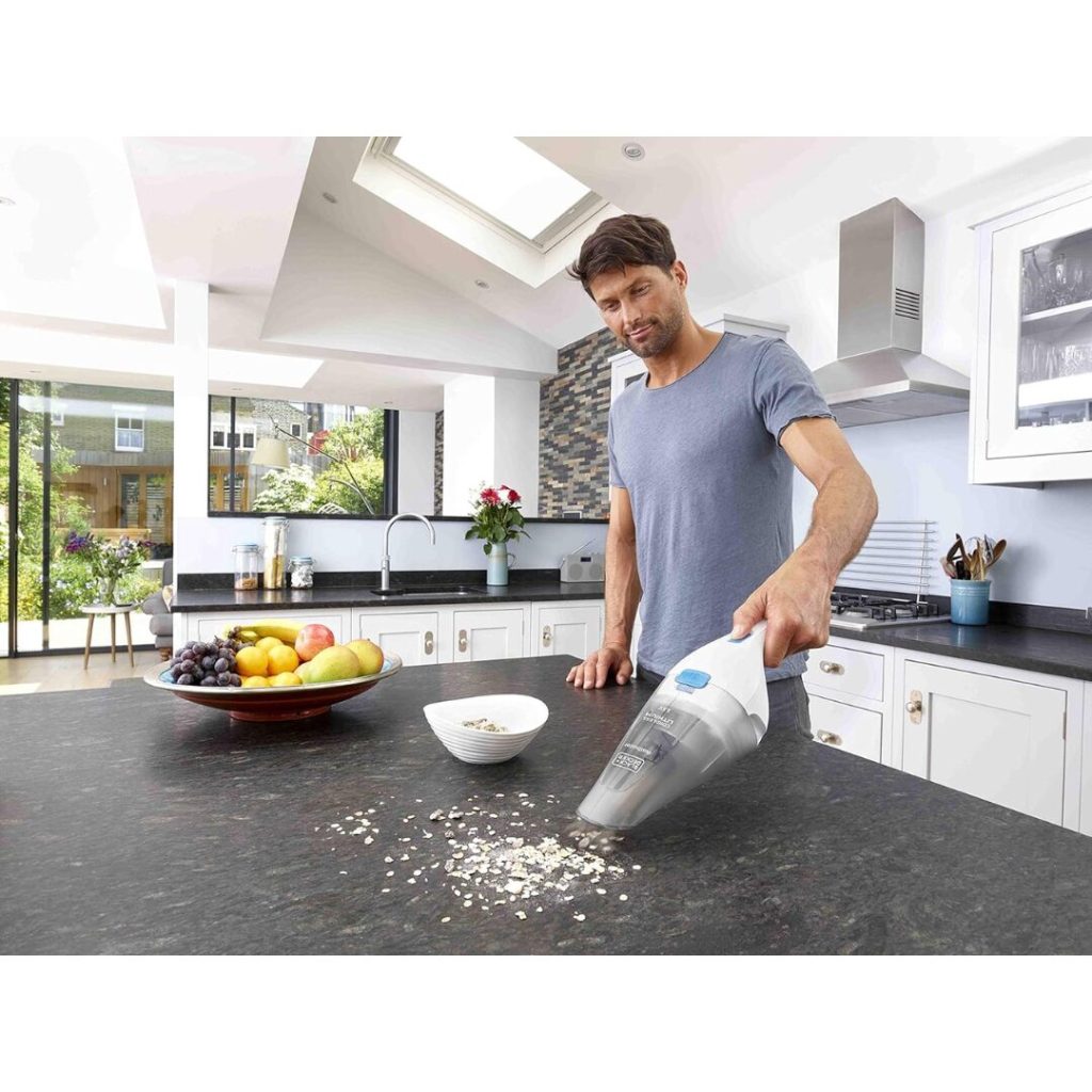 Aspirabriciole Senza Fili Black+Decker Doppio Sistema Di Filtraggio - NVC115JL-Q