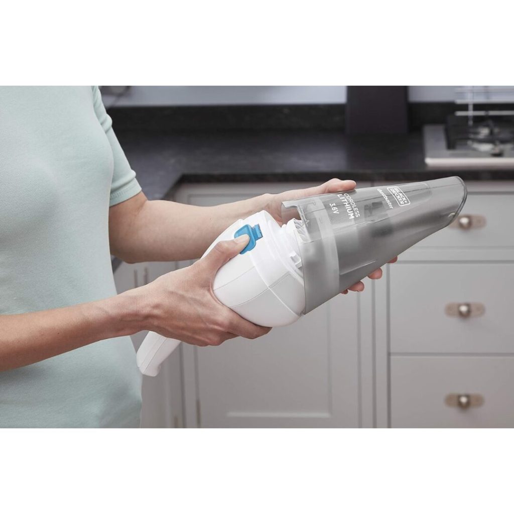 Aspirabriciole Senza Fili Black+Decker Doppio Sistema Di Filtraggio - NVC115JL-Q