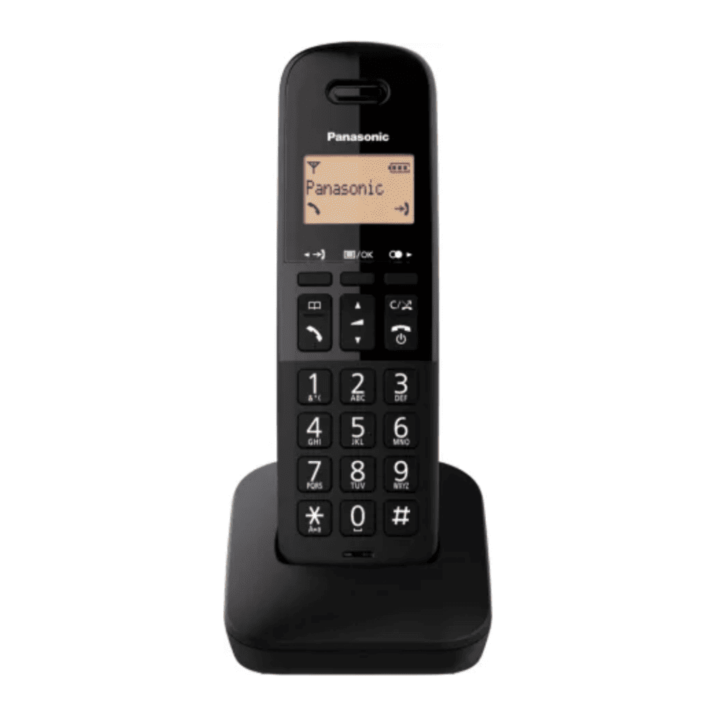 Telefono cordless PANASONIC DECT Display 1.4" Blocco chiamate - TGB610JTB