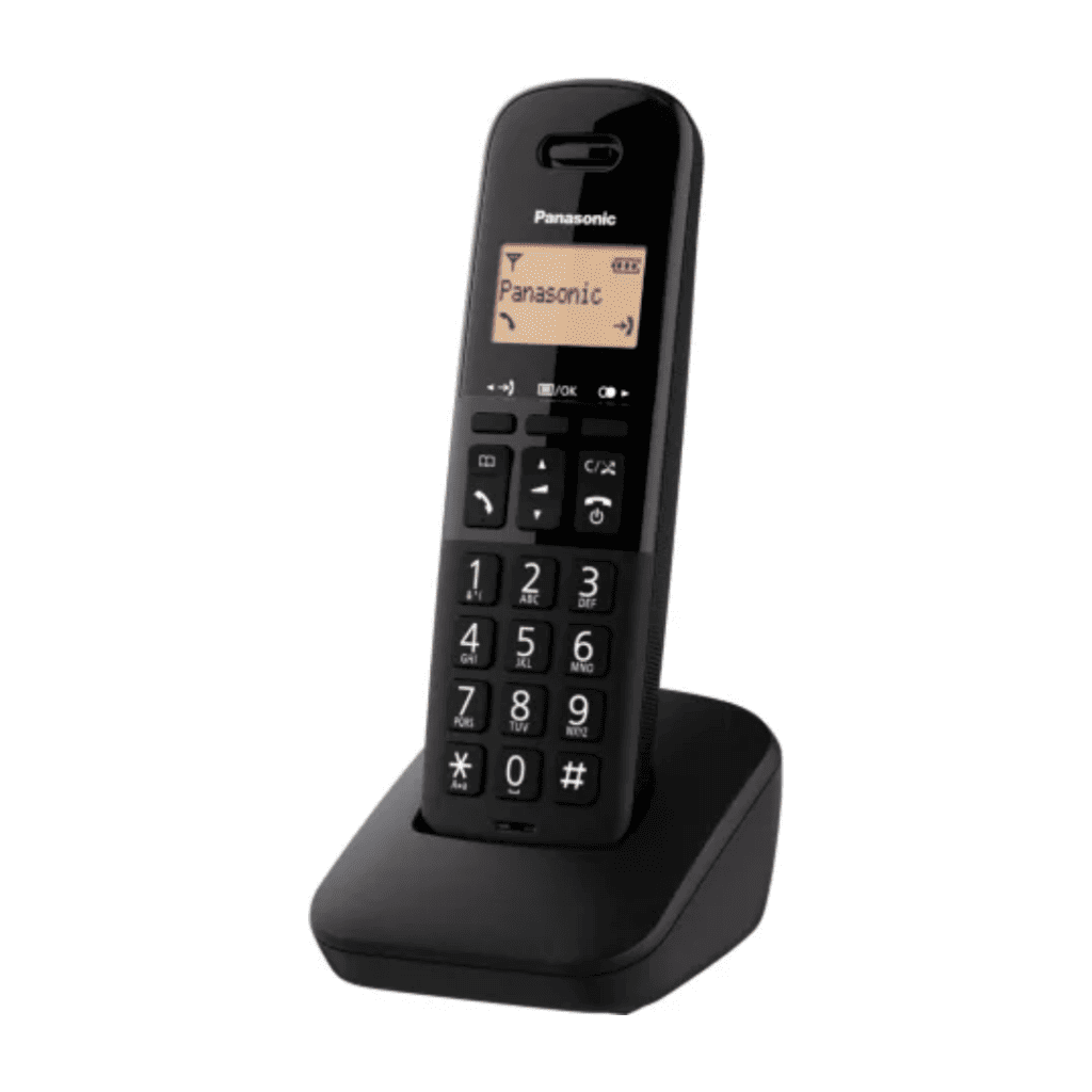 Telefono cordless PANASONIC DECT Display 1.4" Blocco chiamate - TGB610JTB