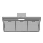 Samet Cappa Embla 9023 da parete 90 cm acciaio inox