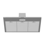 Samet Cappa a piramide Eolo 90 inox 90 cm