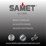 Samet Derby250 Frigorifero incasso combinato reversibile full no frost 250 litri