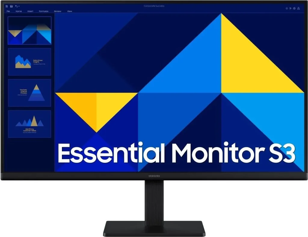 Samsung Monitor PC 27" Display IPS Full HD HDMI 100 Hz colore Nero - LS27D302GAUXEN