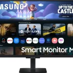 Samsung Monitor PC 32" Full HD Display LCD 1920 x 1080 Pixel Luminosità 250 cd/m2 Risposta 4 ms HDMI colore Nero - LS32FM500EUXEN Smart Monitor M5