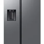 Samsung Frigorifero Americano Side by Side Capacità 640 Litri Classe energetica E Raffreddamento No Frost colore Argento - RS70F65KETEF