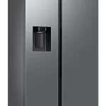 Samsung Frigorifero Americano Side by Side Capacità 640 Litri Classe energetica E Raffreddamento No Frost colore Argento - RS70F65KETEF