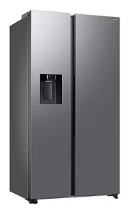 Samsung Frigorifero Americano Side by Side Capacità 640 Litri Classe energetica E Raffreddamento No Frost colore Argento - RS70F65KETEF