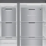 Samsung Frigorifero Americano Side by Side Capacità 640 Litri Classe energetica E Raffreddamento No Frost colore Argento - RS70F65KETEF