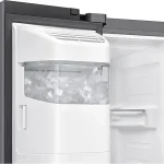 Samsung Frigorifero Americano Side by Side Capacità 640 Litri Classe energetica E Raffreddamento No Frost colore Argento - RS70F65KETEF