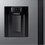 Samsung Frigorifero Americano Side by Side Capacità 640 Litri Classe energetica E Raffreddamento No Frost colore Argento - RS70F65KETEF