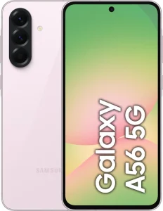 Samsung Galaxy A56 5G Smartphone 6.7" Display Super AMOLED RAM 8 Gb Memoria Interna 128 Gb Fotocamera 50 MP Android colore Rosa - SM-A566BLIAEUE