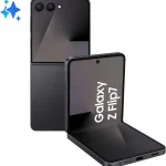Samsung Galaxy Z Flip7 Smartphone 4.1"/6.9" 5G AMOLED 50 MP RAM 12 GB Memoria Interna 512 GB Android colore JetBlack - SM-F766BZKHEUE