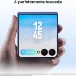 Samsung Galaxy Z Flip7 Smartphone 4.1"/6.9" 5G AMOLED 50 MP RAM 12 GB Memoria Interna 512 GB Android colore JetBlack - SM-F766BZKHEUE