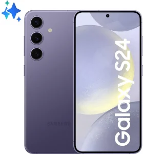Samsung Galaxy S24 Smartphone 6.2" 5G Ram 8 Gb Capacità 256 Gb 50 MP Android colore Cobalt Violet - SM-S921BZVGEUE