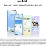 Samsung Galaxy S25 Smartphone 6.2" AI 5G Display FHD+ Dynamic AMOLED 2X RAM 12 GB Memoria Interna 128 GB Fotocamera 50 MP Android colore Mint