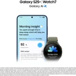 Samsung Galaxy S25+ Smartphone 6.7" AI 5G Display QHD+ Dynamic AMOLED 2X RAM 12 GB Memoria Interna 512 GB Fotocamera 50 MP Android colore Silver Shadow - SM-S936BZSGEUE