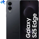Samsung Galaxy S25 Edge Smartphone 6,7" RAM 12 GB Capacità 512 GB Risoluzione 200 MP Sistema Android colore Nero - SM-S937BZKGEUE