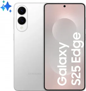 Samsung Galaxy S25 Edge Smartphone 6,7" RAM 12 GB Capacità 256 GB Risoluzione 200 MP Sistema Android colore Argento - SM-S937BZSDEUE