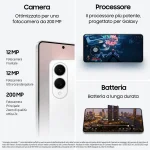 Samsung Galaxy S25 Edge Smartphone 6,7" RAM 12 GB Capacità 256 GB Risoluzione 200 MP Sistema Android colore Argento - SM-S937BZSDEUE