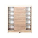 Scarpiera ADR322OAK2023 rovere ante scorrevoli e 4 ripiani