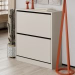 Scarpiera SHC520SAND due ante a ribalta cashmere