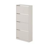Scarpiera SHC540SAND quattro ante a ribalta cashmere