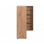 Scarpiera Satos02A rovere 2 ante e 8 ripiani