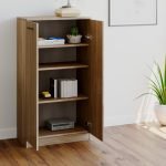 Scarpiera armadio Gabriella 130 cm noce naturale
