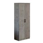 Scarpiera armadio Gabriella 180 cemento