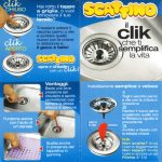 Scattino tappo a griglia universale per lavelli