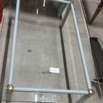 Tavolino in vetro Nuovo da esposizione 359/U