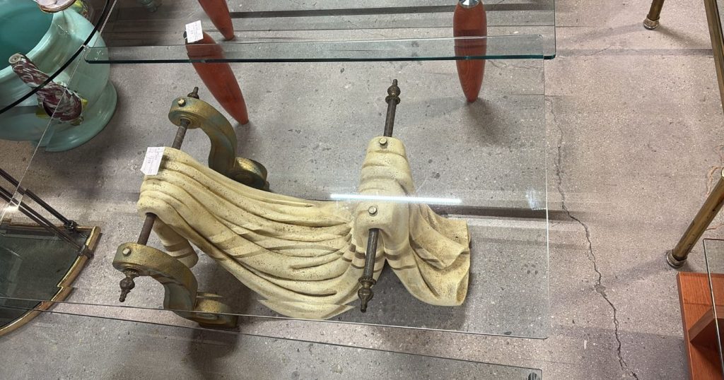 Tavolino Olimpia rettangolare Nuovo da esposizione 361/U