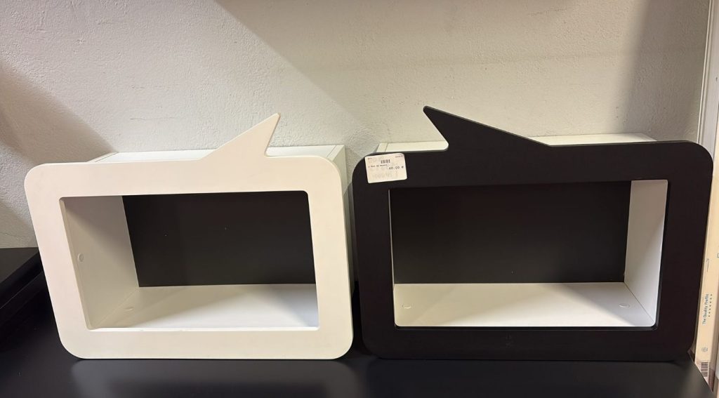 2 CUBI DA PARETE Usato 2325/U