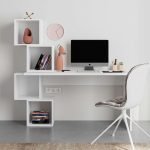Scrivania Balance in colore full bianco