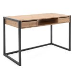 Scrivania Denver 30 L120xP60XH75 quercia antracite