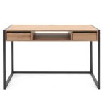 Scrivania Denver 30 L120xP60XH75 quercia antracite