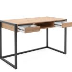 Scrivania Denver 30 L120xP60XH75 quercia antracite