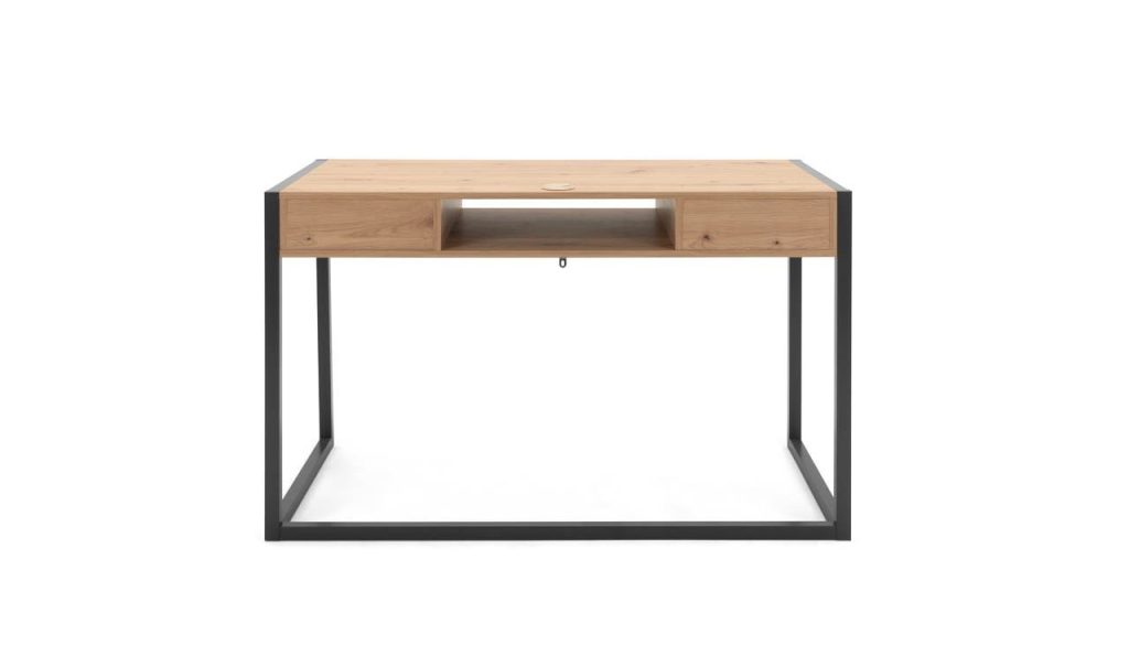 Scrivania Denver 30 L120xP60XH75 quercia antracite