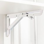 Scrivania tavolo pieghevole Plana colore bianco 64×56×H 82 cm