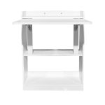 Scrivania tavolo pieghevole Plana colore bianco 64×56×H 82 cm