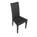 Sedia Nancy nera standard set 2 pezzi