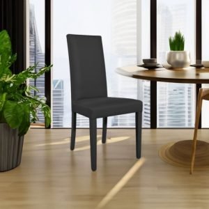 Sedia Nancy nera standard set 2 pezzi