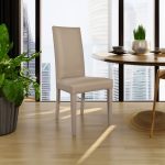 Sedia Nancy tortora standard set 2 pezzi