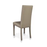 Sedia Nancy tortora standard set 2 pezzi
