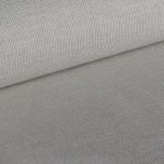Sedia Vika in tessuto Keten 147 tortora con piedini neri set 4 pezzi