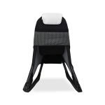 Sedia gaming Rocky con seduta imbottita in rete bicolore nero e bianco