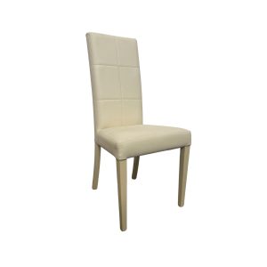 Sedia imbottita Giada standard colore beige set 2 pezzi