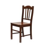 Sedia in legno con seduta in massello Silvana set 2 pezzi