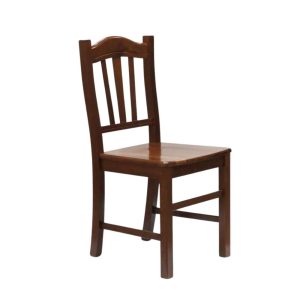 Sedia in legno con seduta in massello Silvana set 2 pezzi